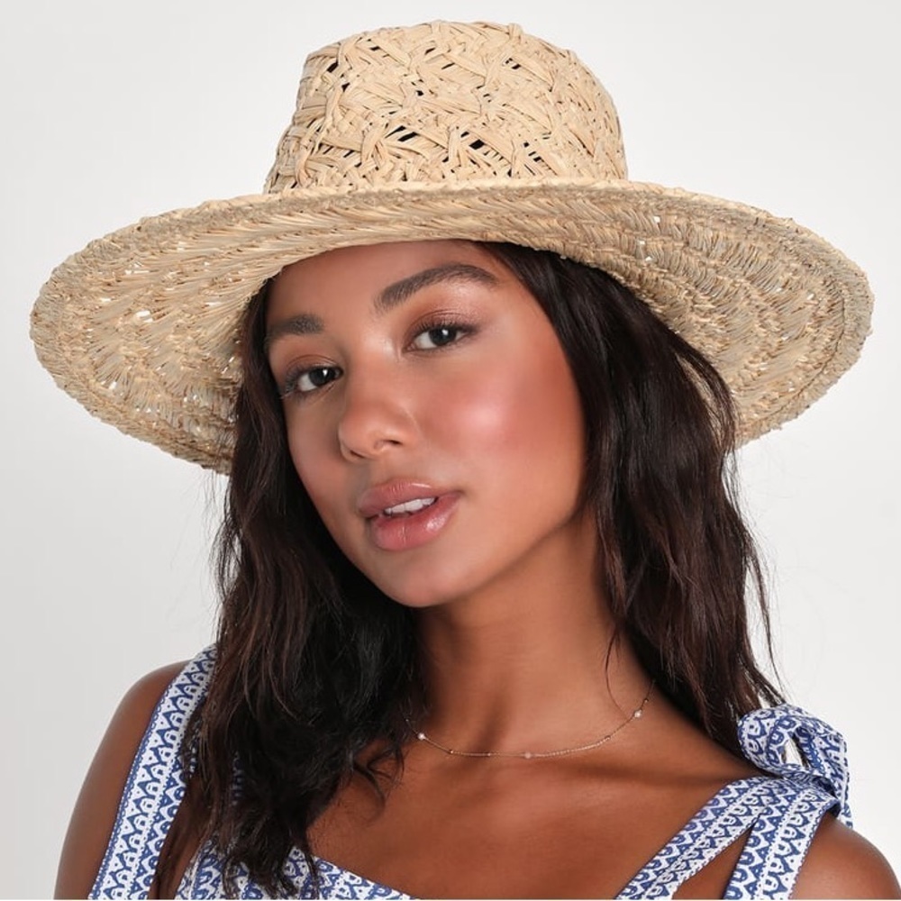 Nwt Wyeth Suki Hat Natural Os